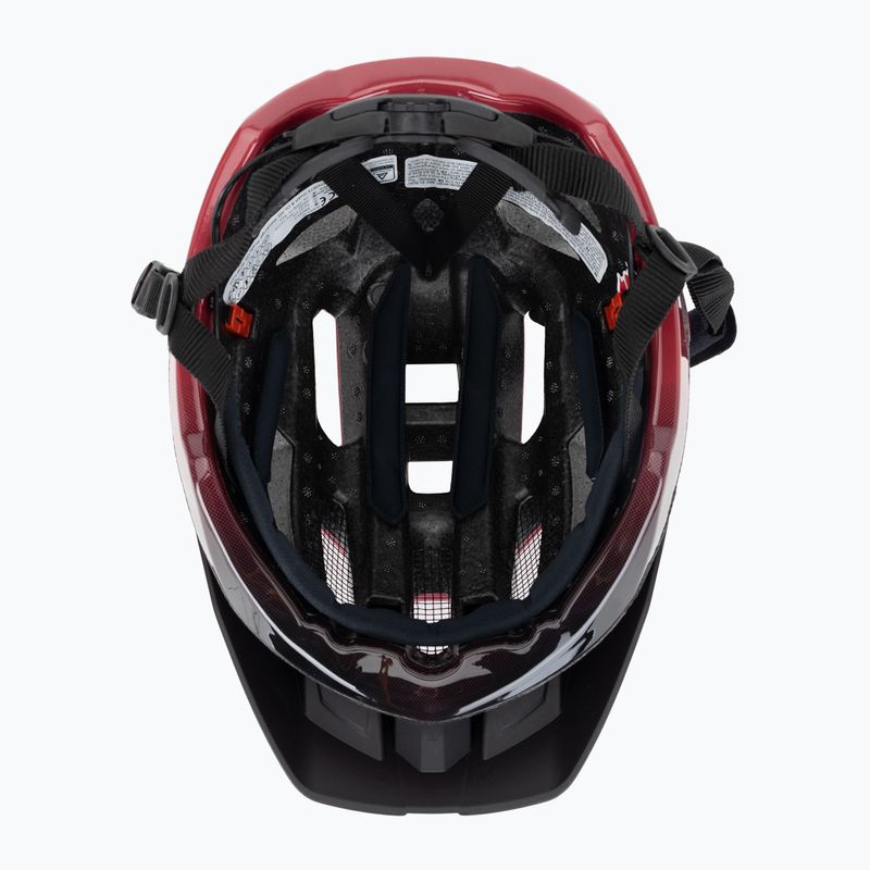 Велосипедна каска UVEX Quatro CC red/black matt 5