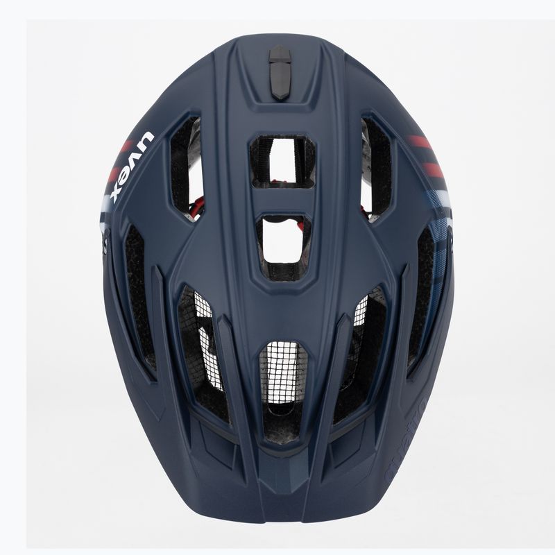 Велосипедна каска UVEX Quatro CC deep space/white matt 6