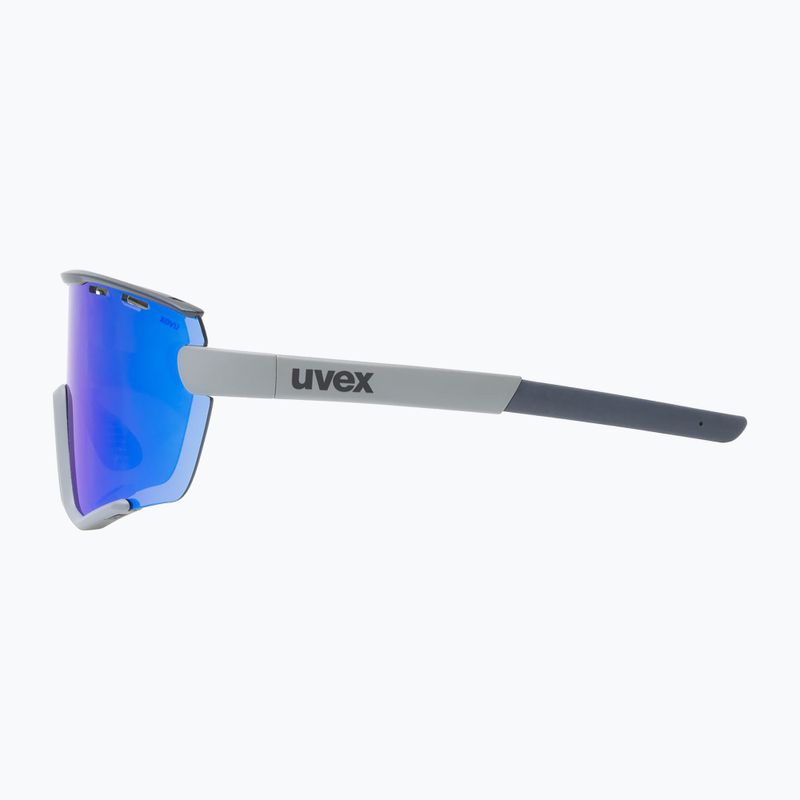 UVEX Sportstyle 236 Комплект слънчеви очила rhino deep space mat/mirror blue/clear 4