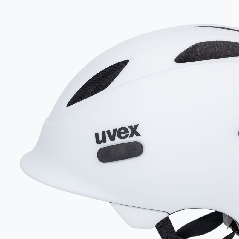 Детска велосипедна каска UVEX Oyo white/black matt 7