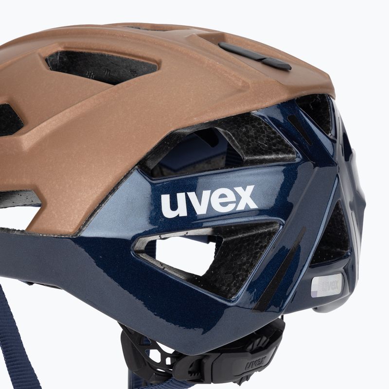 Велосипедна каска UVEX Gravel X hazel/deep space matt 7