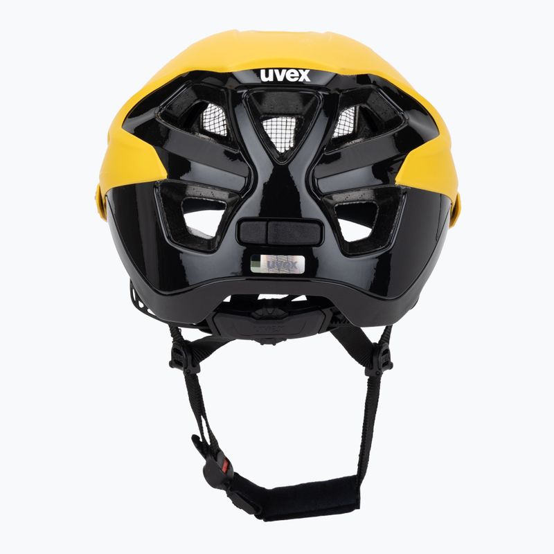 Велосипедна каска UVEX Quatro Integrale sunbee/black 4