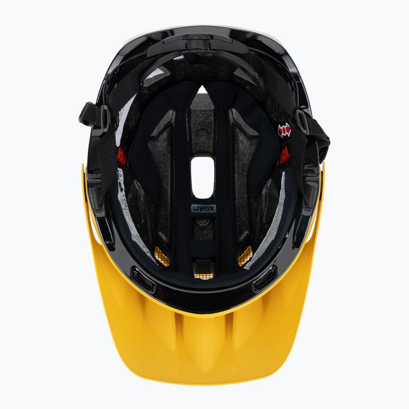 Велосипедна каска UVEX Quatro Integrale sunbee/black 5