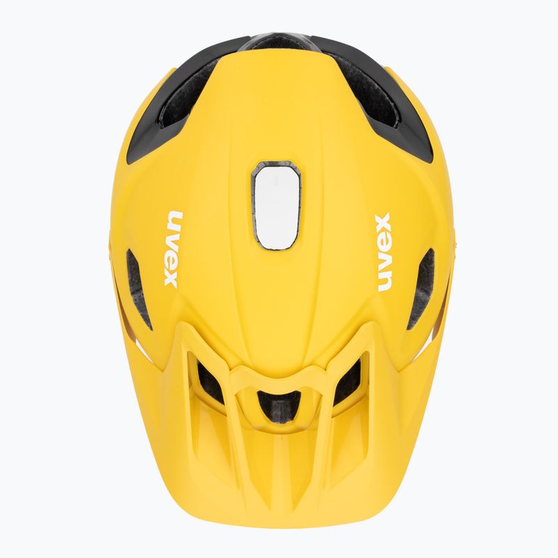 Велосипедна каска UVEX Quatro Integrale sunbee/black 6
