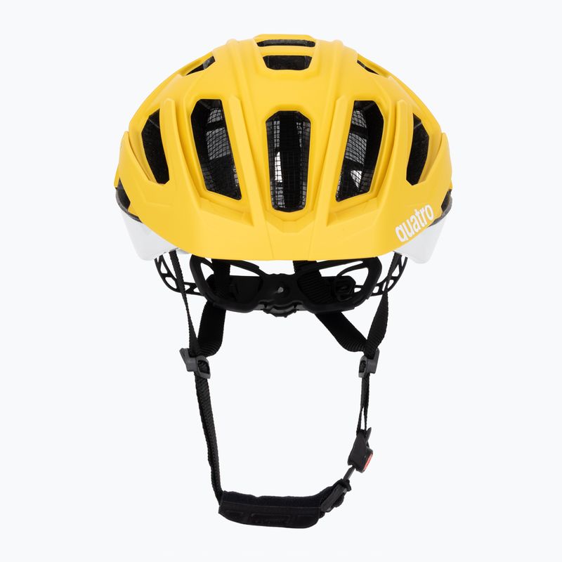 Велосипедна каска UVEX Quatro CC sunbee/ white matt 2