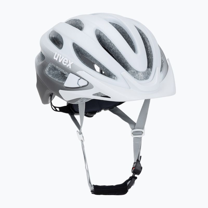 Велосипедна каска UVEX True CC WE white/grey matt