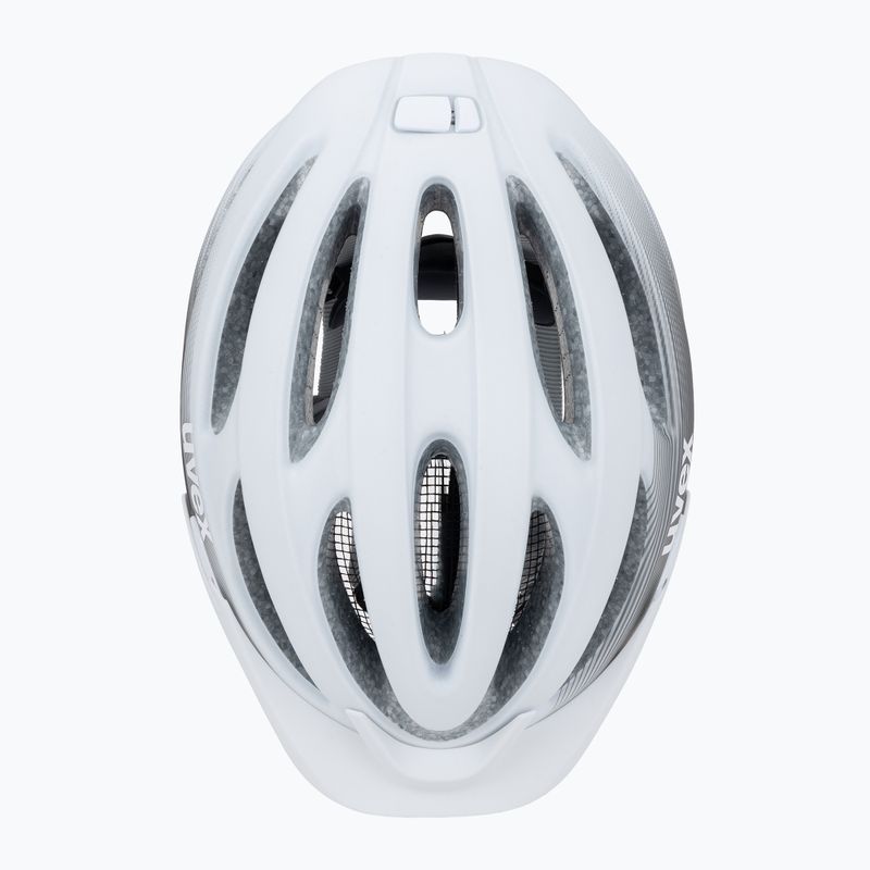 Велосипедна каска UVEX True CC WE white/grey matt 6