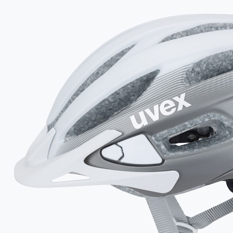 Велосипедна каска UVEX True CC WE white/grey matt 7