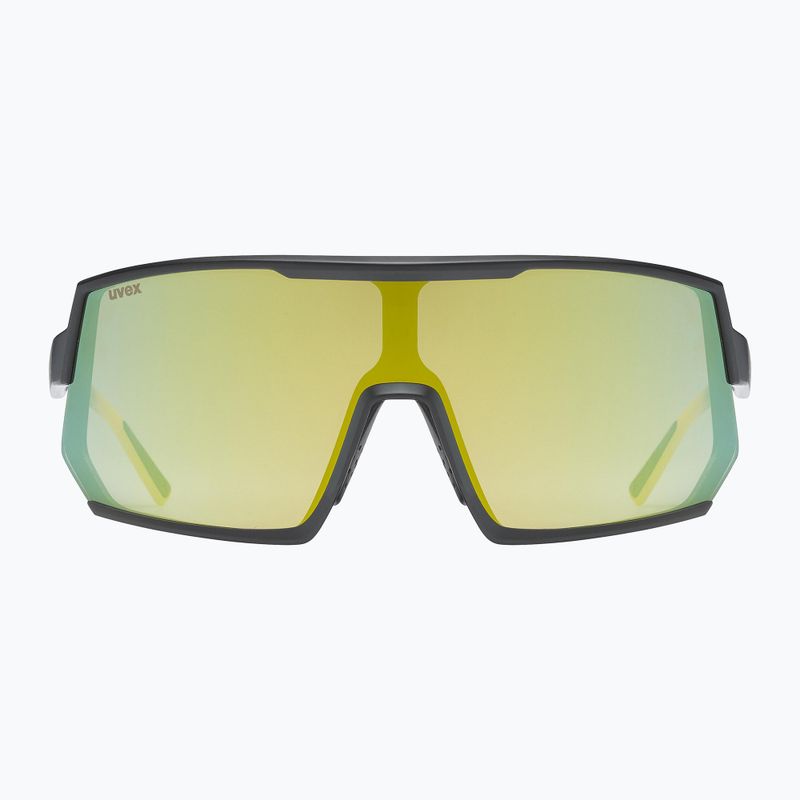 UVEX Sportstyle 235 sunbee черна матова/огледално жълта колоездачни очила 53/3/003/2616 2