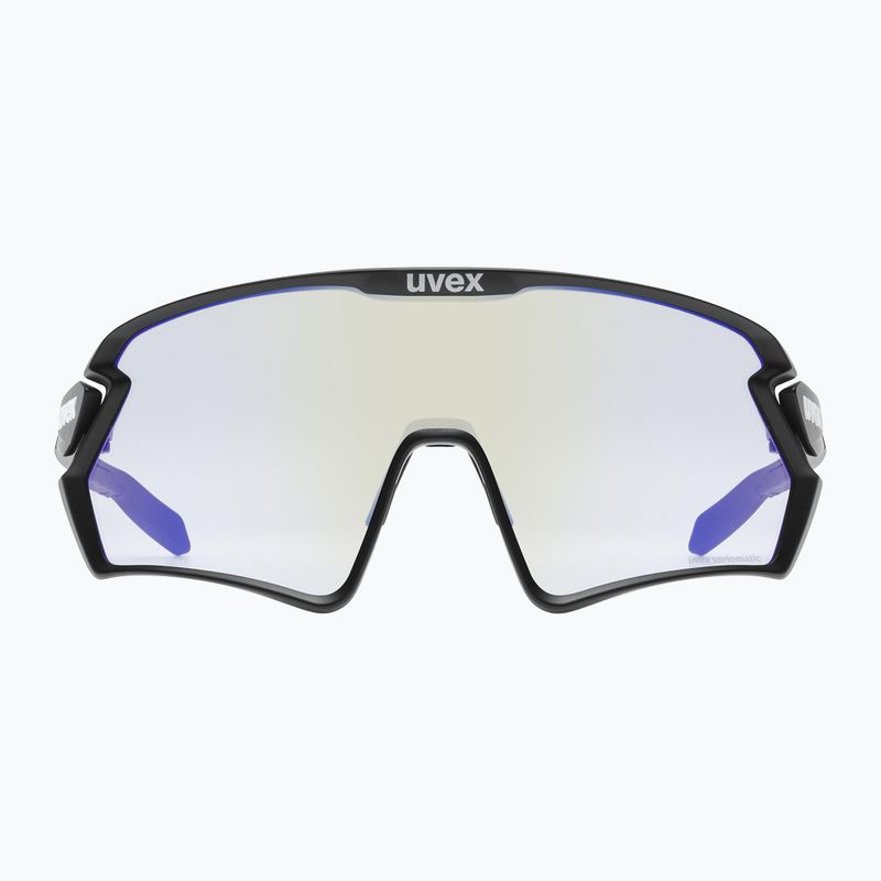 UVEX Sportstyle 231 2.0 V очила за колоездене черни матови/светлоогледални сини 53/3/028/2204 7
