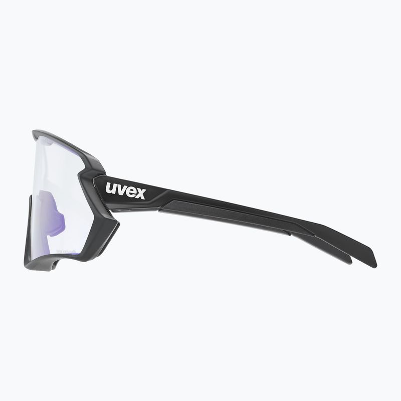 UVEX Sportstyle 231 2.0 V очила за колоездене черни матови/светлоогледални сини 53/3/028/2204 8