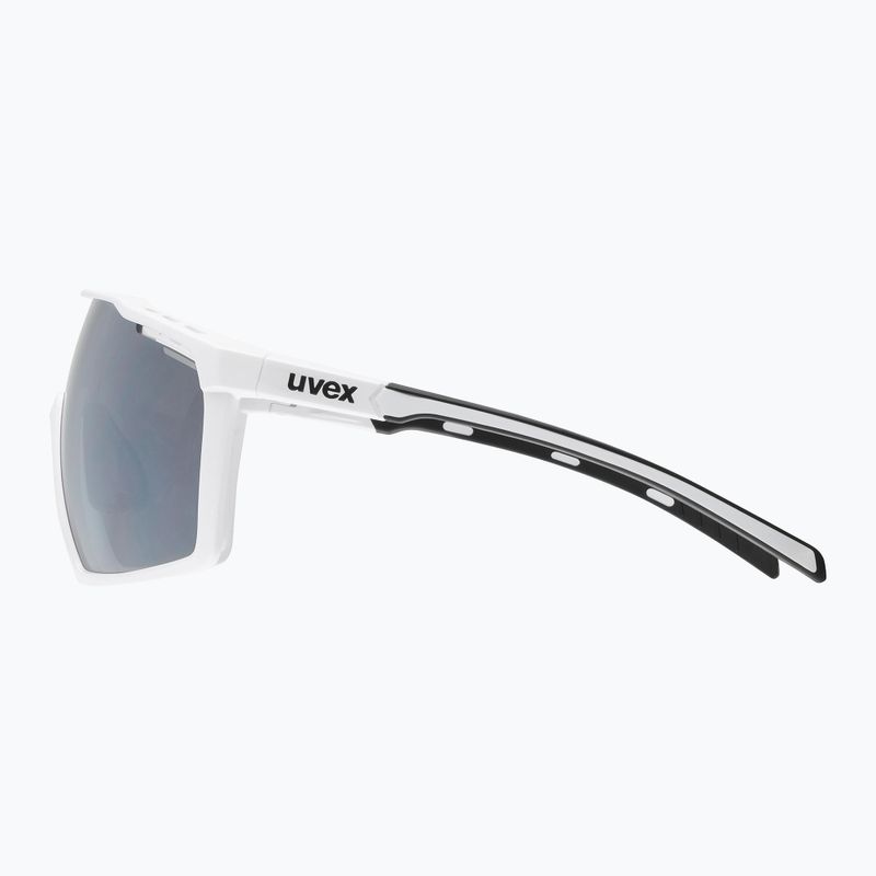 Слънчеви очила UVEX Mtn Perform white matt/mirror silver 5