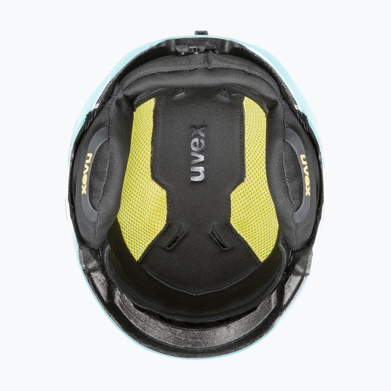 Детска ски каска UVEX Viti Jr turquoise rabbit 5