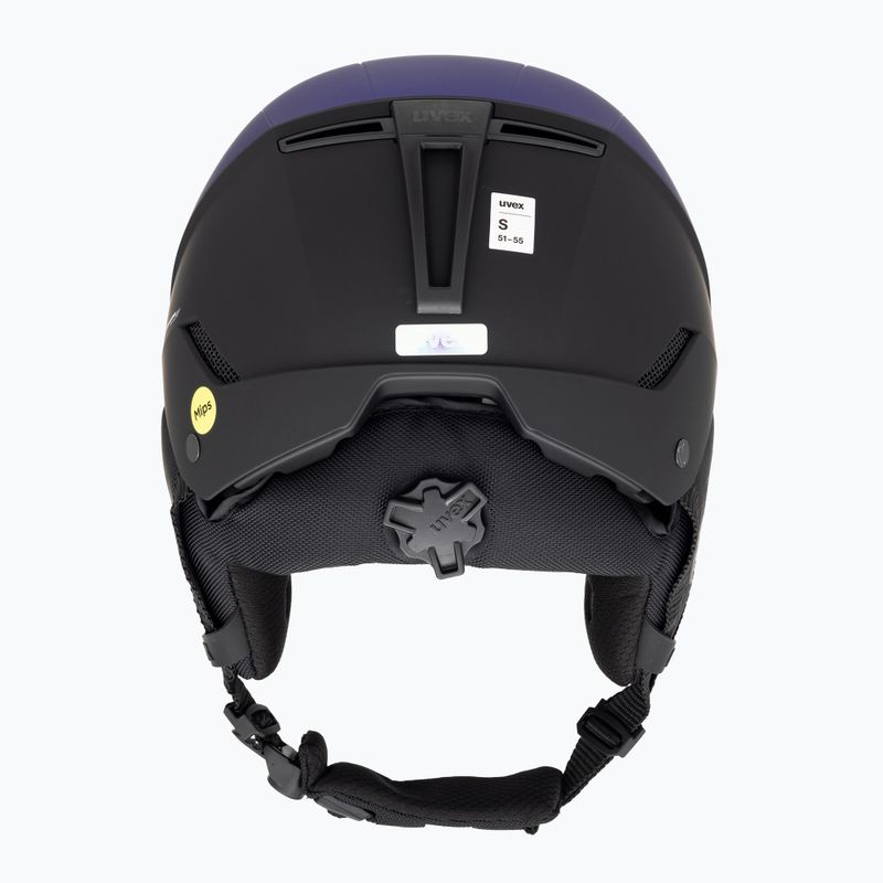 Ски каска UVEX Stance Mips purple bash/black matt 3