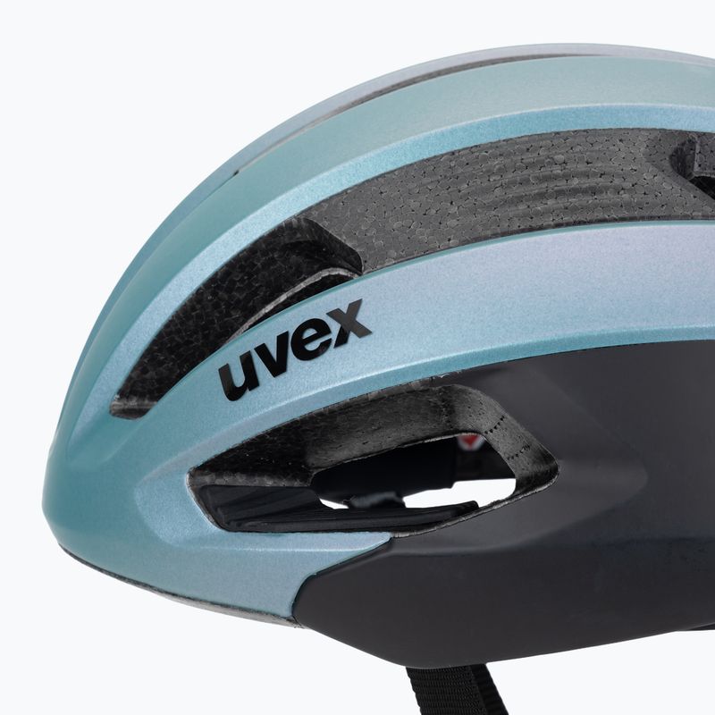 Велосипедна каска UVEX Rise CC flip flop/black matt 7