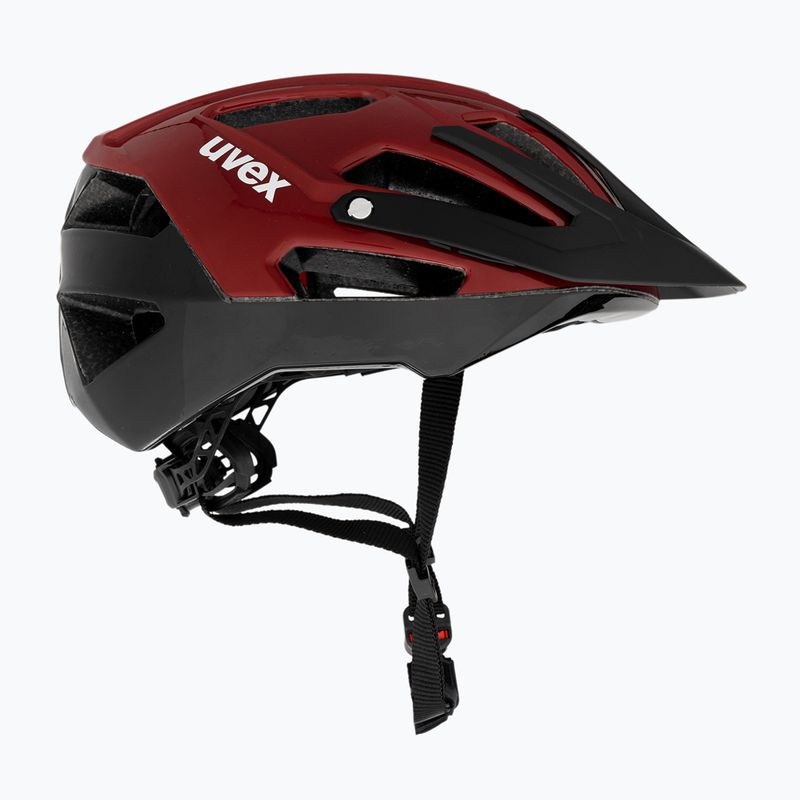 Велосипедна каска UVEX Quatro ruby red/black 4