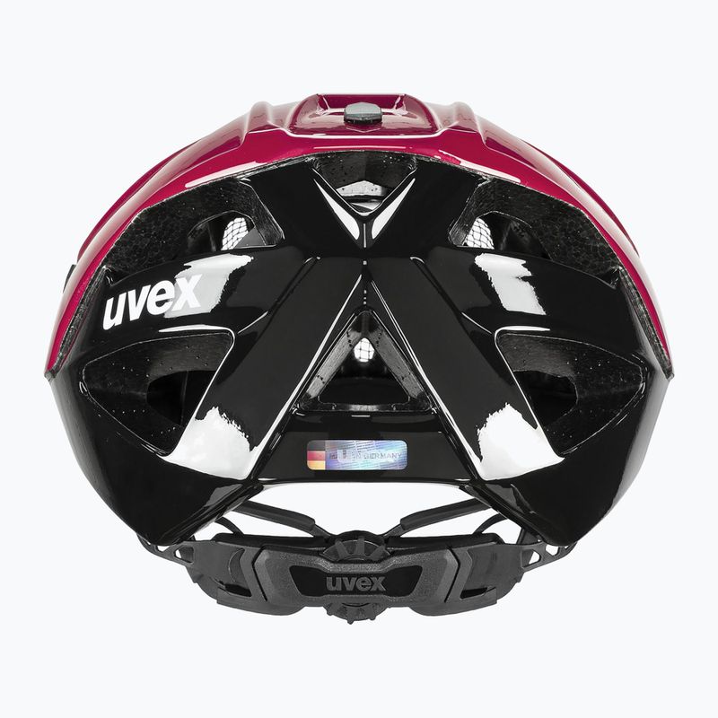 Велосипедна каска UVEX Quatro ruby red/black 8