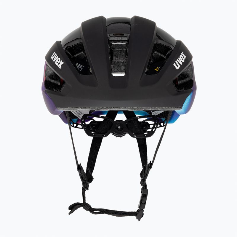 Велосипедна каска UVEX Rise Pro MIPS black/galaxy matt 2