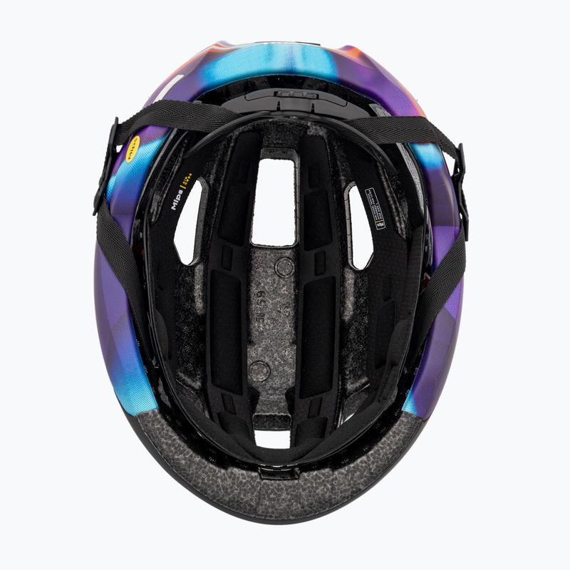 Велосипедна каска UVEX Rise Pro MIPS black/galaxy matt 5