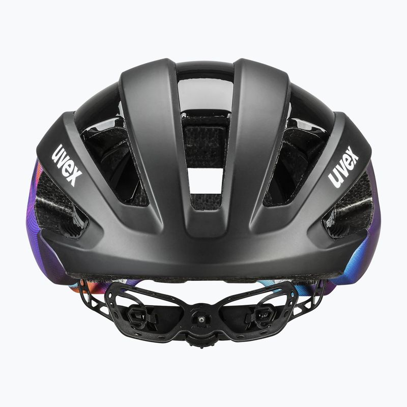 Велосипедна каска UVEX Rise Pro MIPS black/galaxy matt 7