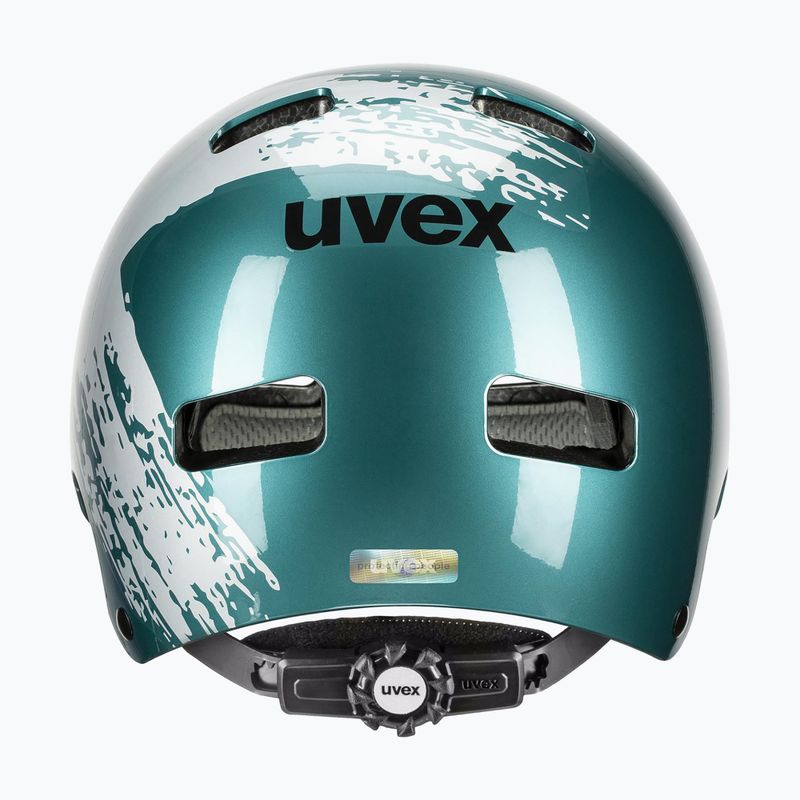 Детска каска UVEX Kid 3 teal / silver 3
