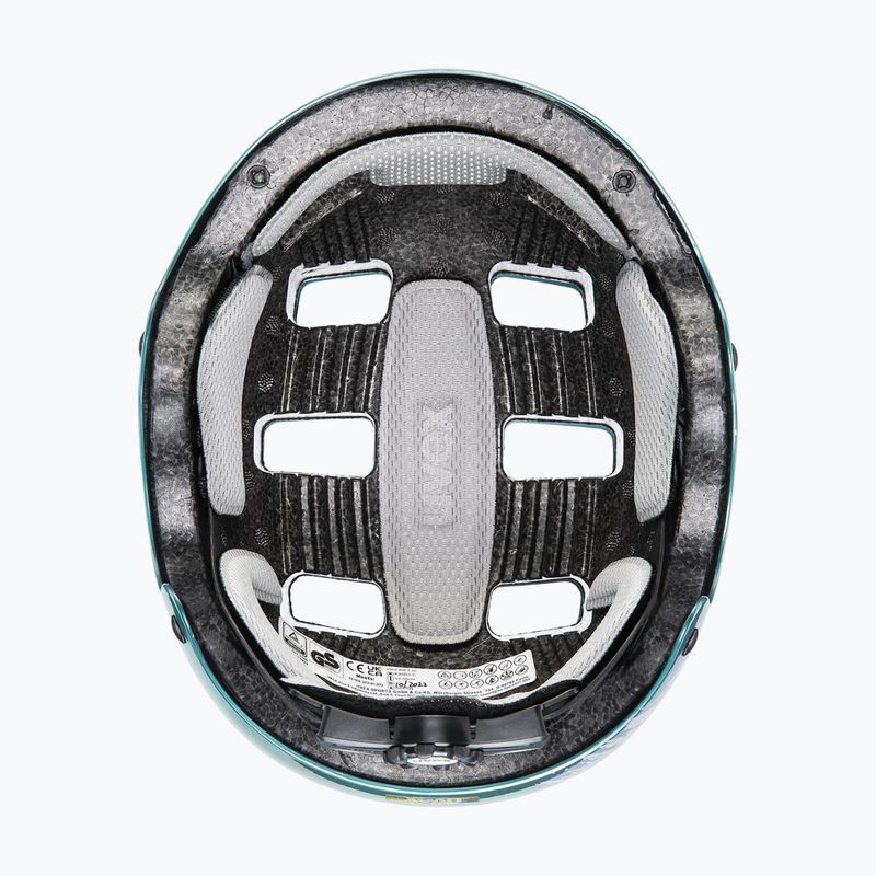 Детска каска UVEX Kid 3 teal / silver 4