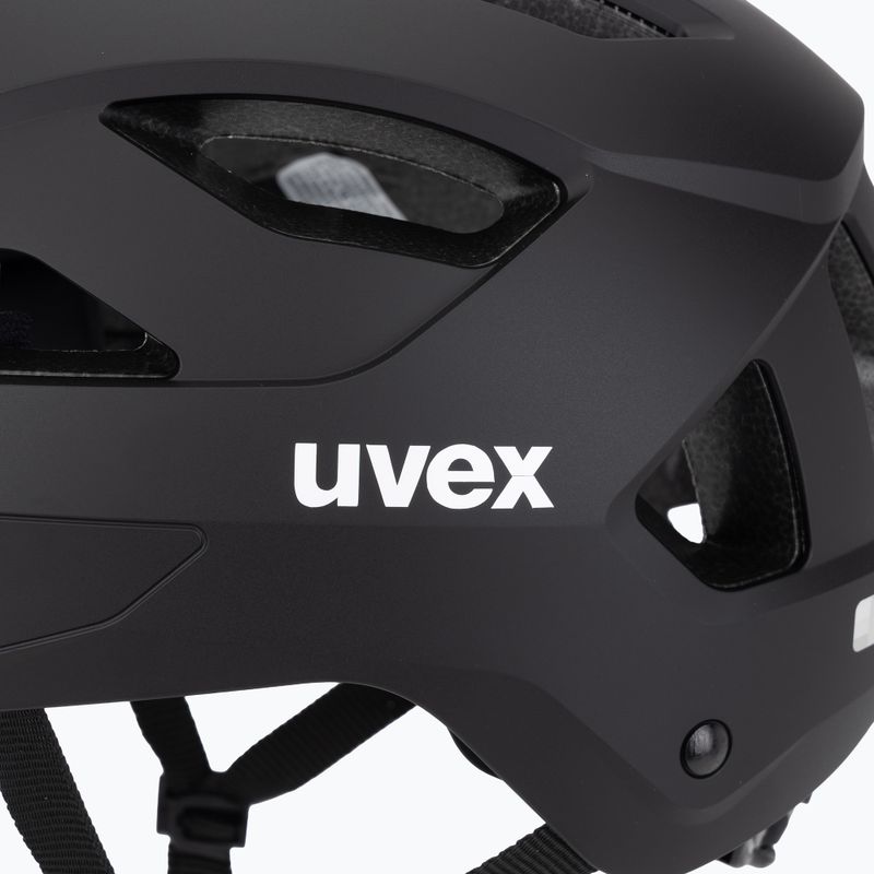 UVEX каска за велосипед Stride черна матова 7