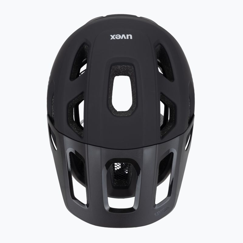 Детска велосипедна каска UVEX React MIPS Jr black matte 6