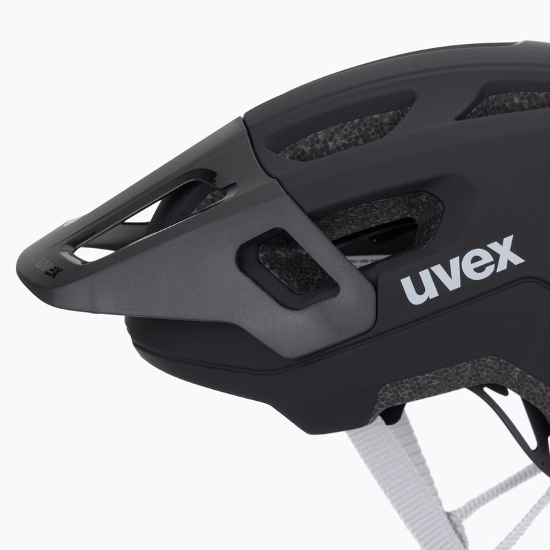 Детска велосипедна каска UVEX React MIPS Jr black matte 7