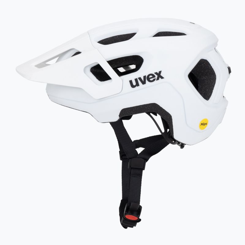 Детска велосипедна каска UVEX React MIPS Jr white matt 3