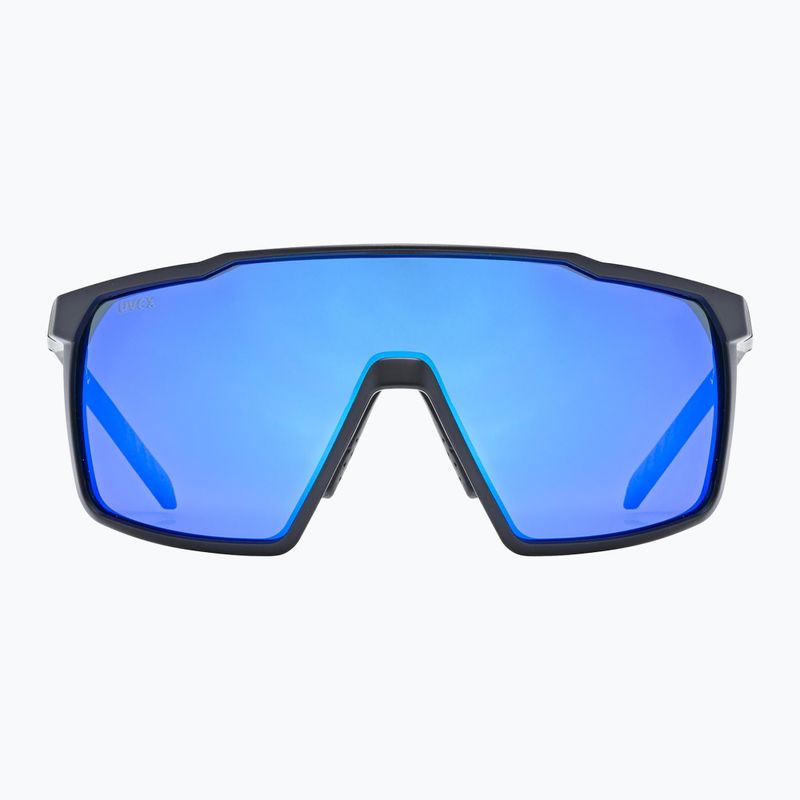 Слънчеви очила UVEX Mtn Perform S black matt/mirror blue 2