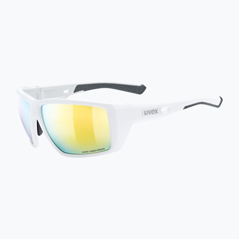 Слънчеви очила UVEX Mtn Venture CV white matt/mirror gold