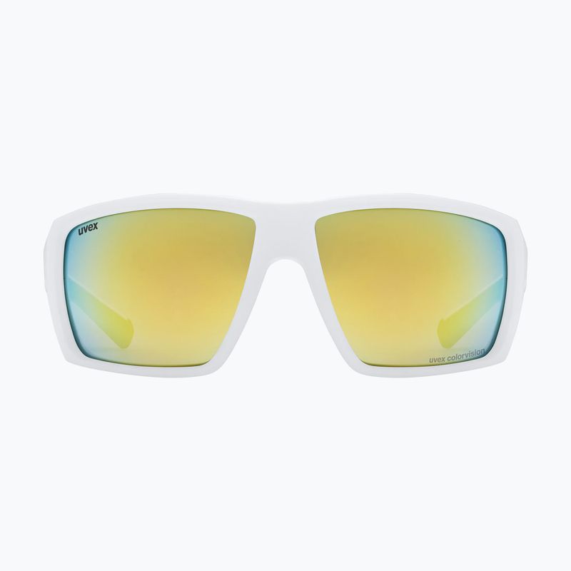 Слънчеви очила UVEX Mtn Venture CV white matt/mirror gold 2