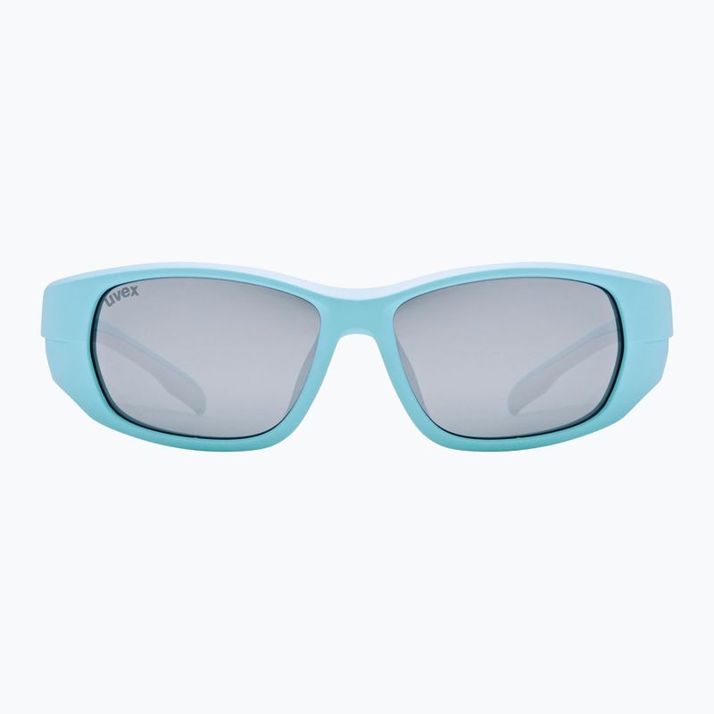 Детски слънчеви очила UVEX Sportstyle 514 lightblue matt/mirror silver 2