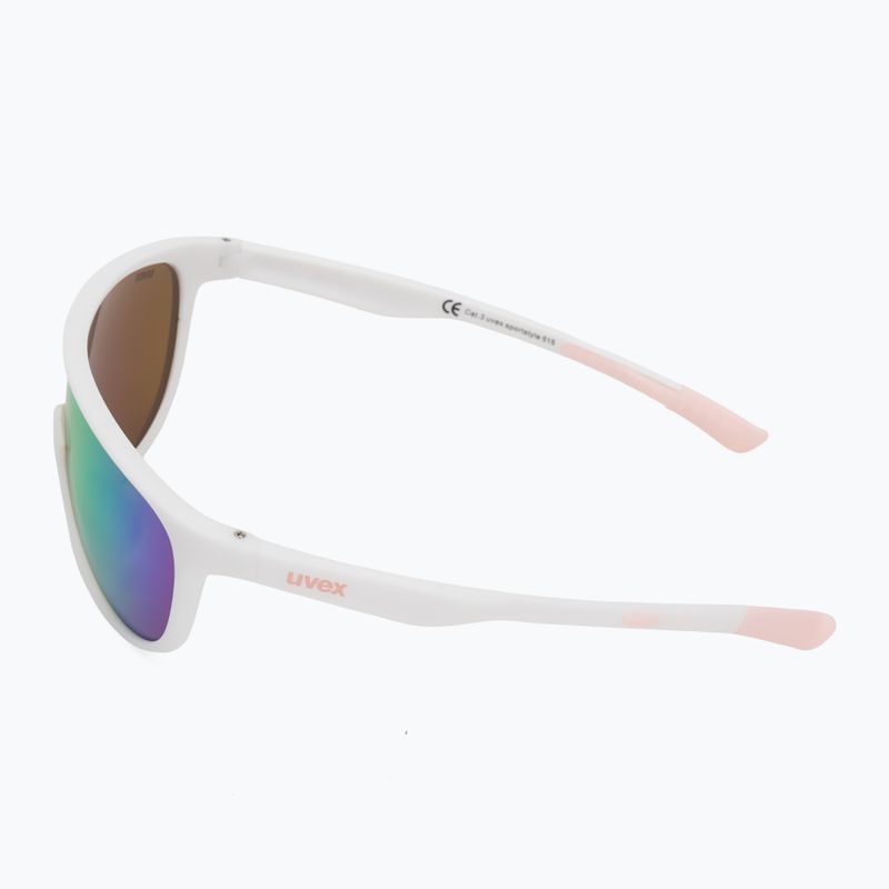 Детски слънчеви очила Sportstyle 515 white matt/mirror pink 4