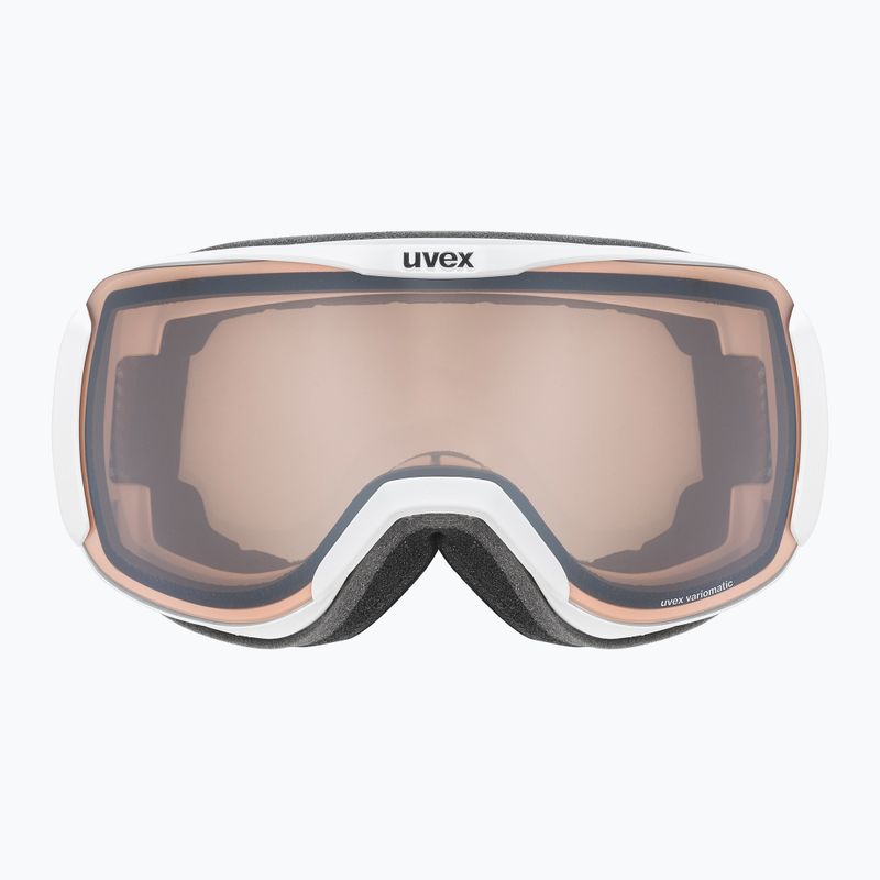 Предпазни ски очила UVEX Downhill 2100 V white matt/mirror silver clear 2