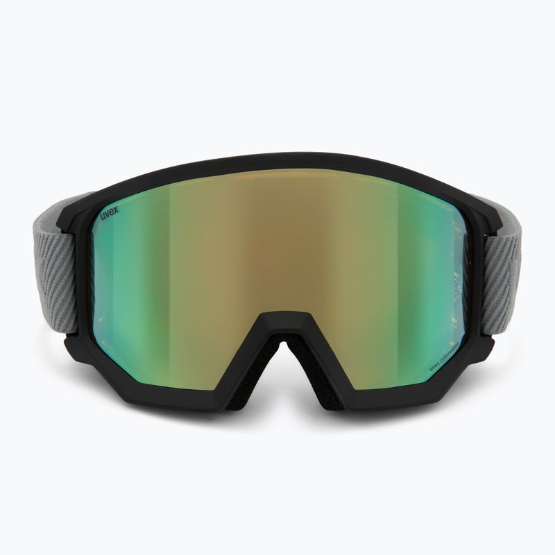 Скиорски очила UVEX Athletic CV black matt/mirror opal colourvision yellow 2
