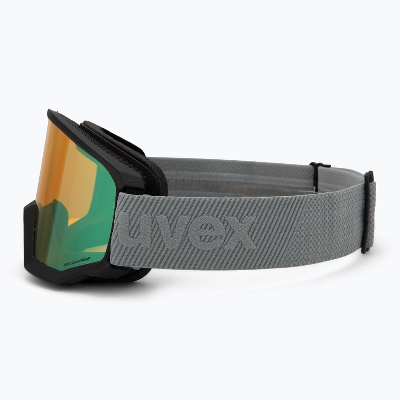 Скиорски очила UVEX Athletic CV black matt/mirror opal colourvision yellow 4