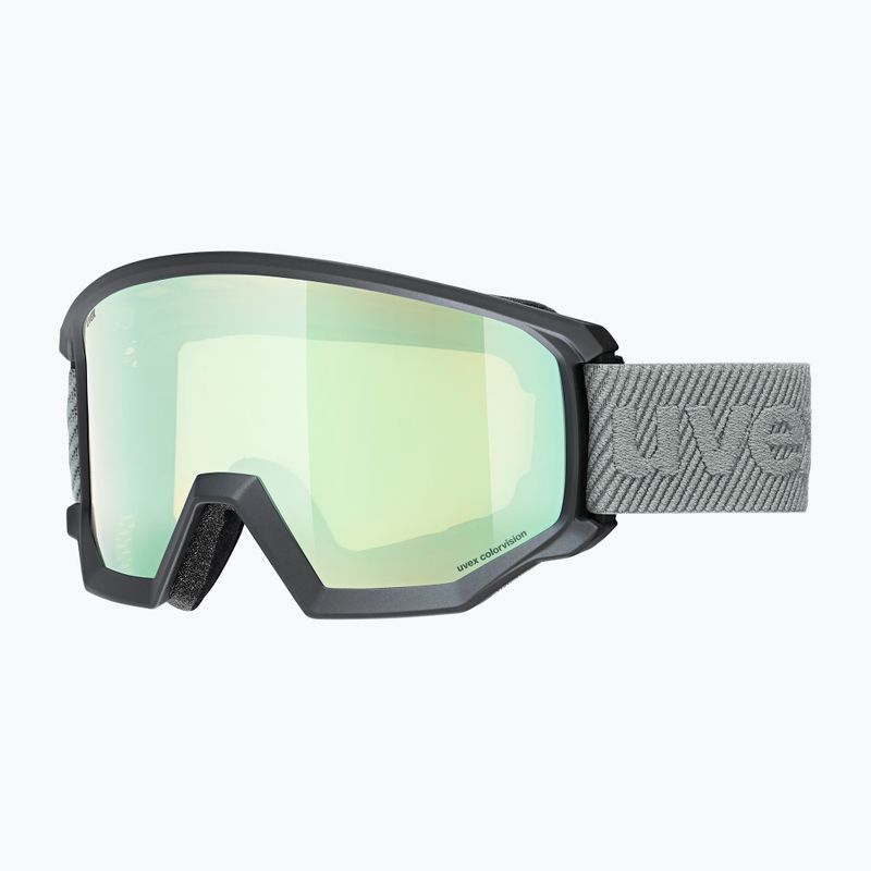 Ски очила UVEX Athletic CV black matt/mirror opal colorvision yellow