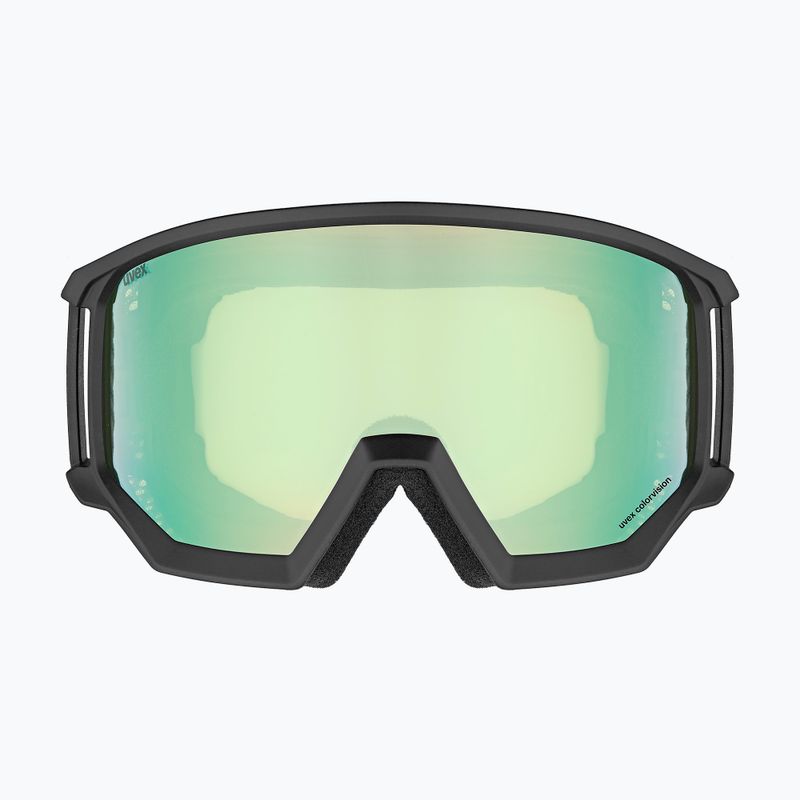 Ски очила UVEX Athletic CV black matt/mirror opal colorvision yellow 2