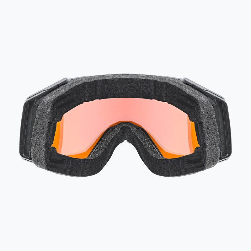 Предпазни ски очила UVEX Gravity FM black matt/mirror red orange clear 3