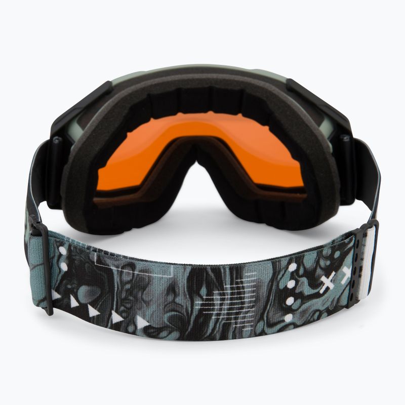 Предпазни ски очила UVEX Gravity FM acid green matt/mirror opal orange clear 3