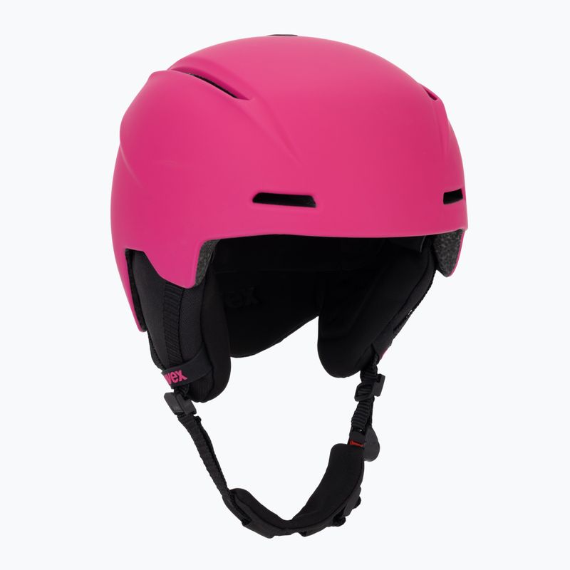 Детска ски каска UVEX Viti pink matt