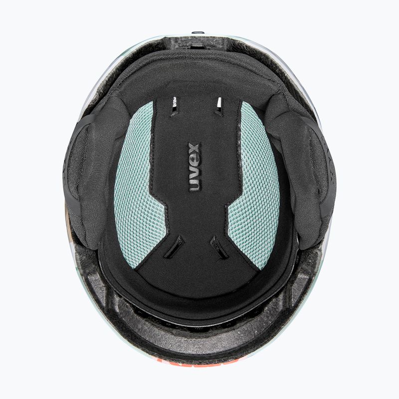 Детска каска за ски UVEX Viti Jr jade llama 5