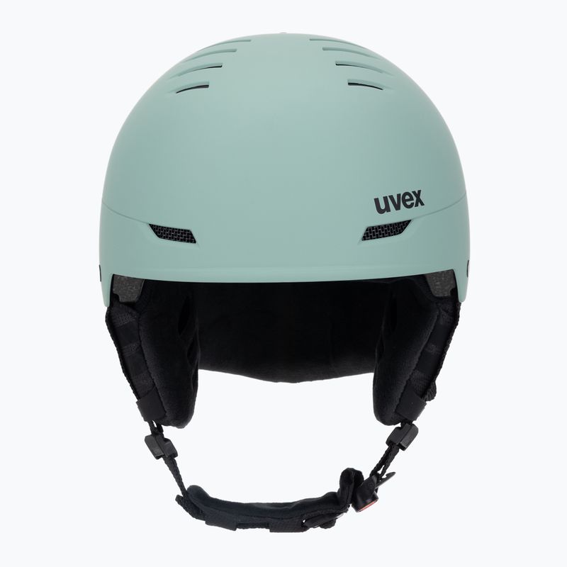 Ски каска UVEX Wanted oxid green matt 2