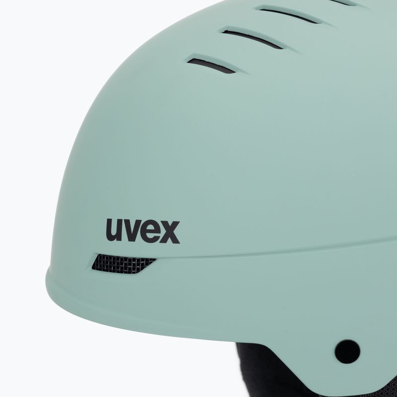 Ски каска UVEX Wanted oxid green matt 7