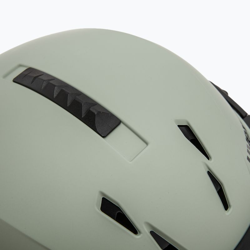 Ски каска UVEX Instinct Visor oxid green matt/mirror silver/smoke 9