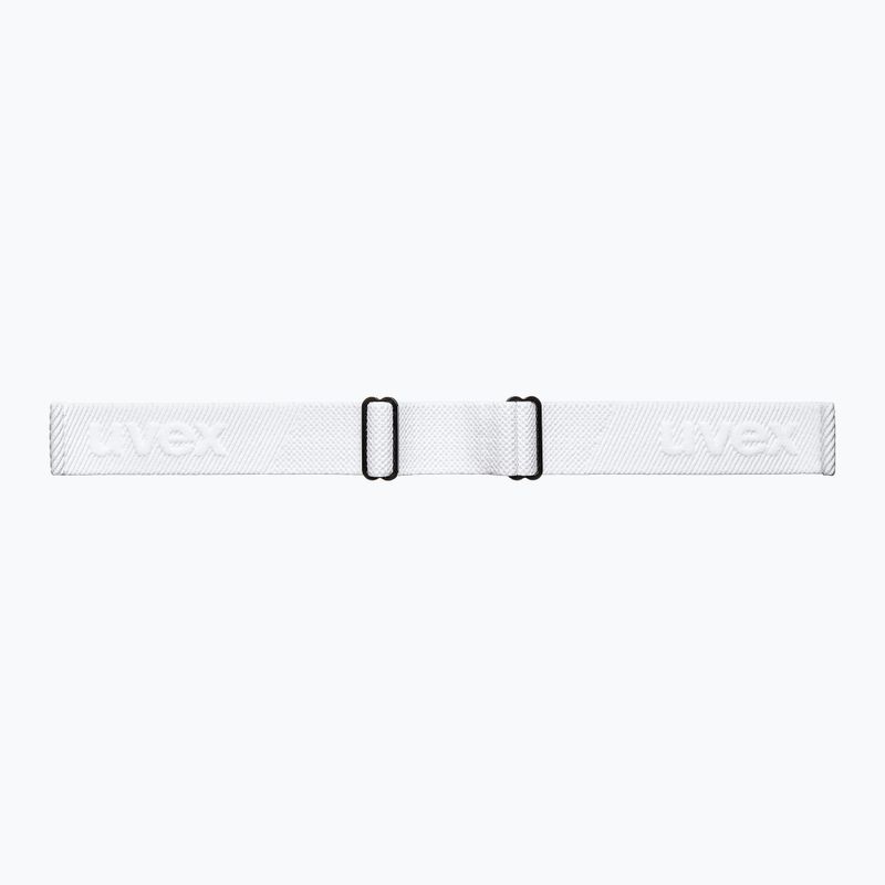 Предпазни ски очила UVEX Xcitd V white matt/mirror silver clear 4