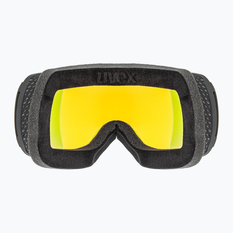 Предпазни ски очила UVEX Downhill 2100 CV black matt/mirror orange yellow 3