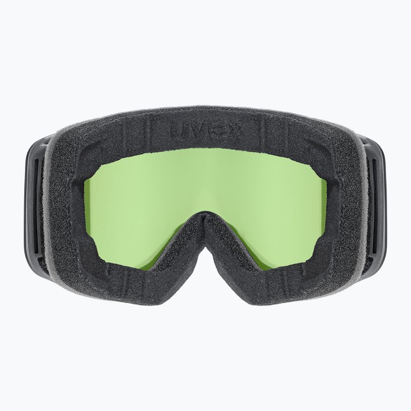 Детски предпазни ски очила UVEX Pwdr FM black matt/mirror red orange clear 3